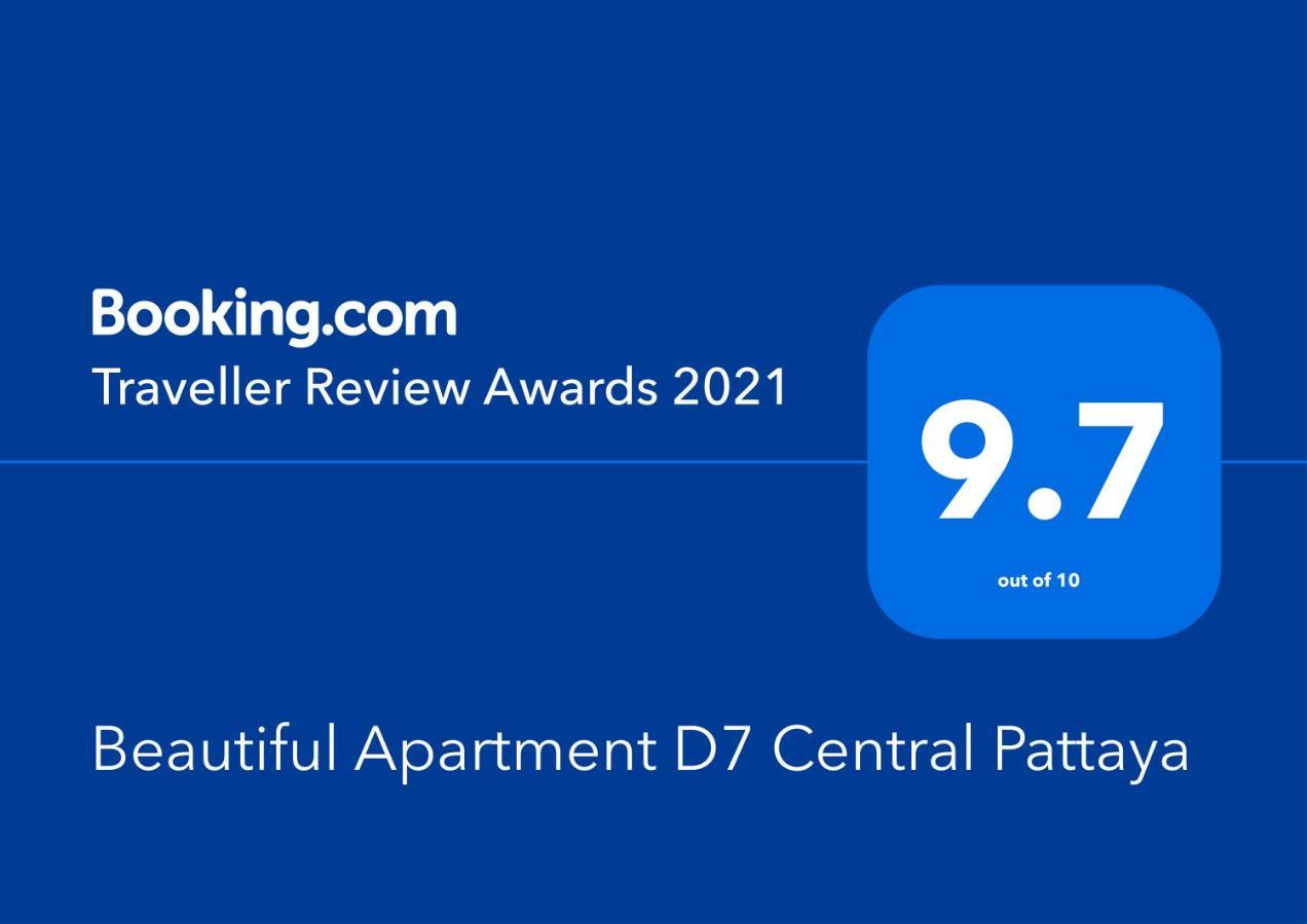 Beautiful Apartment D7 Central Pattaya Extérieur photo